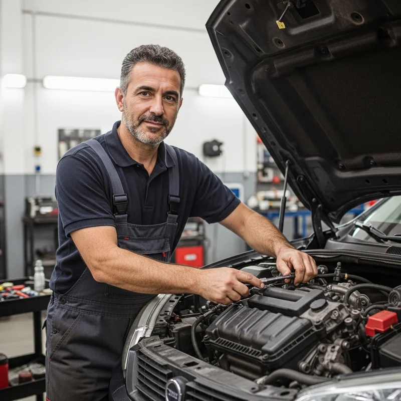 Gerente, Gerente y jefe de taller de Taller Mecánico Valladolid Centro